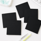 Black sticky notes - Square
