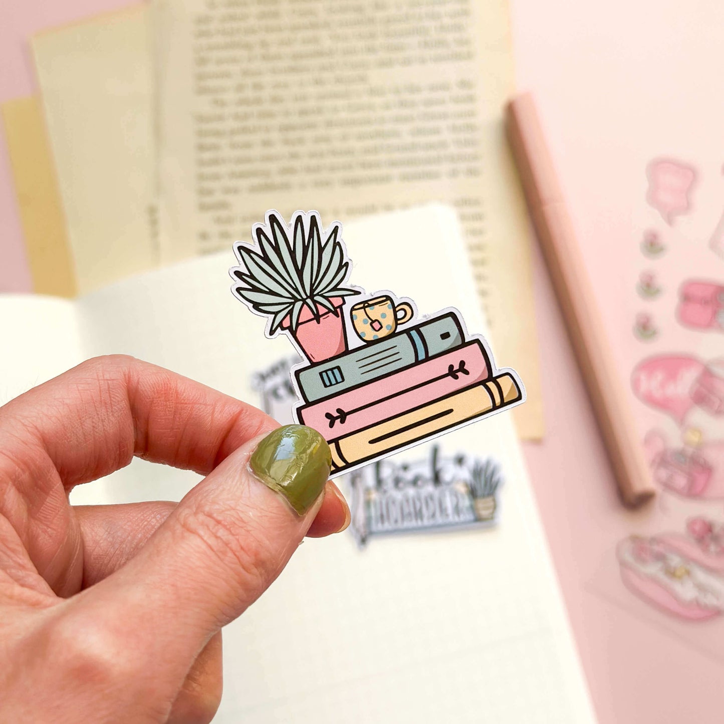 Bookish sticker pack - style 1