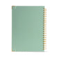Hardcover A4 Spiral Notebook with PU leather cover - Various colours