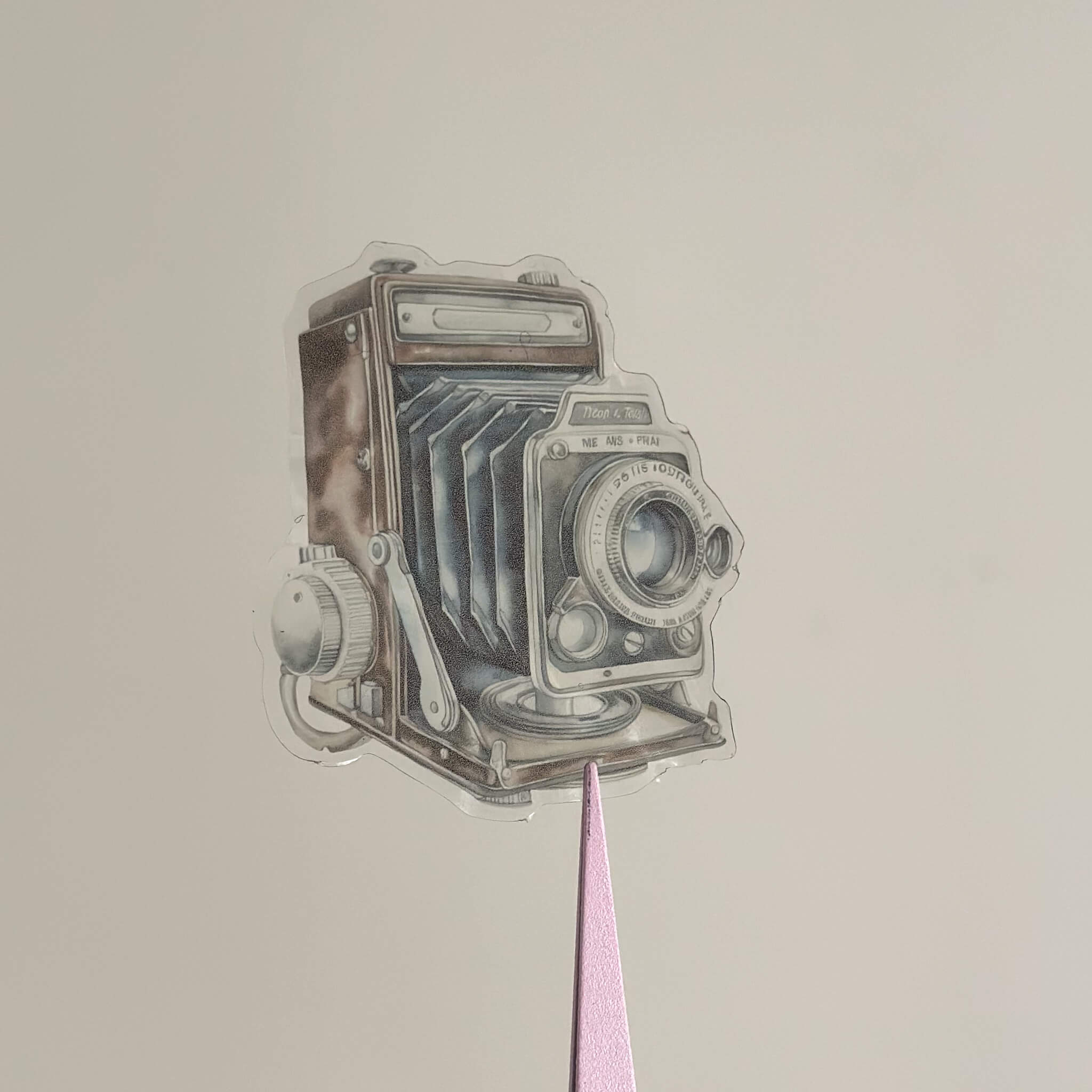 Camera stickers - Transparent backing – Bubblegumfringe