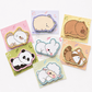Cute animal memo sticky notes