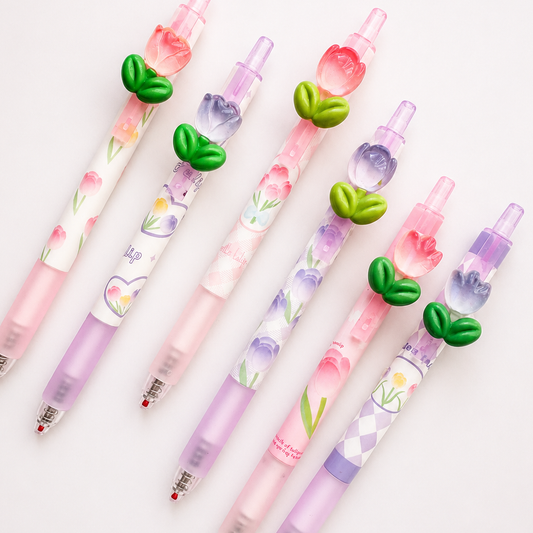 Cute Daisy 0.5 mm gel pen - random design