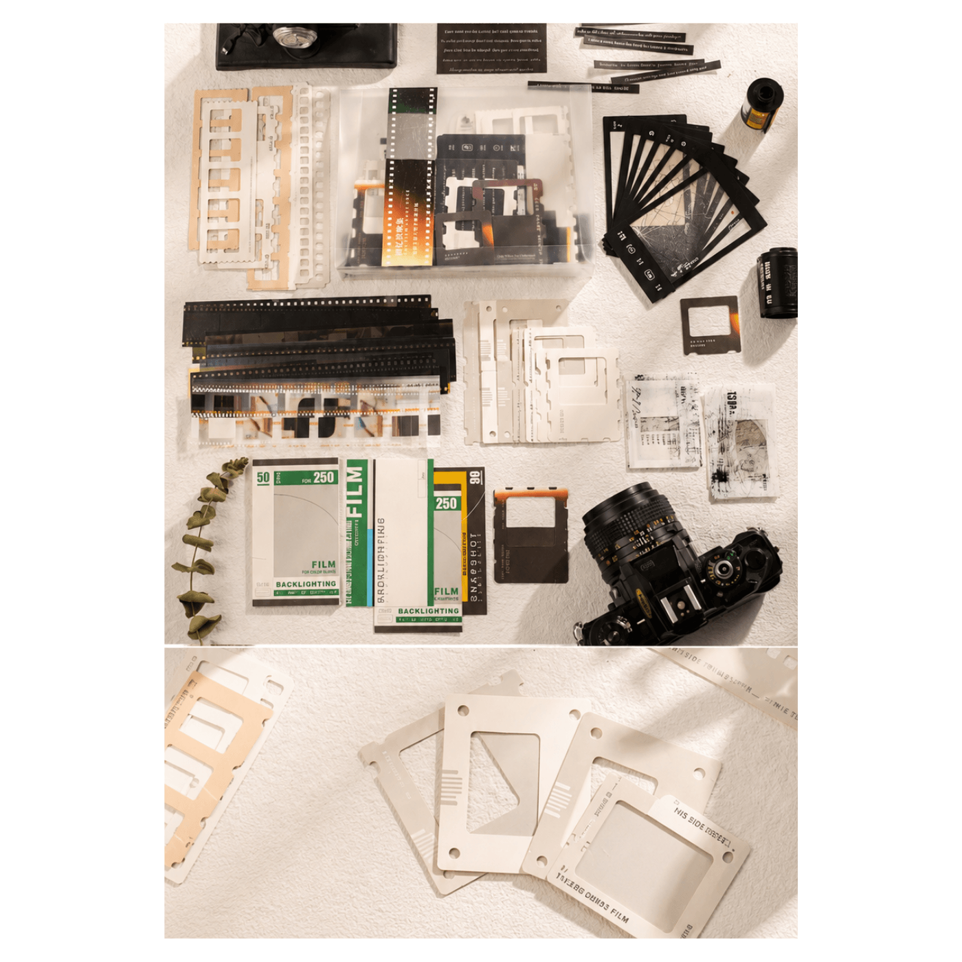 Nostalgic film journal and crafts decoration kit