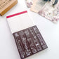 Foam stamp kit with paper pad - Flower mail