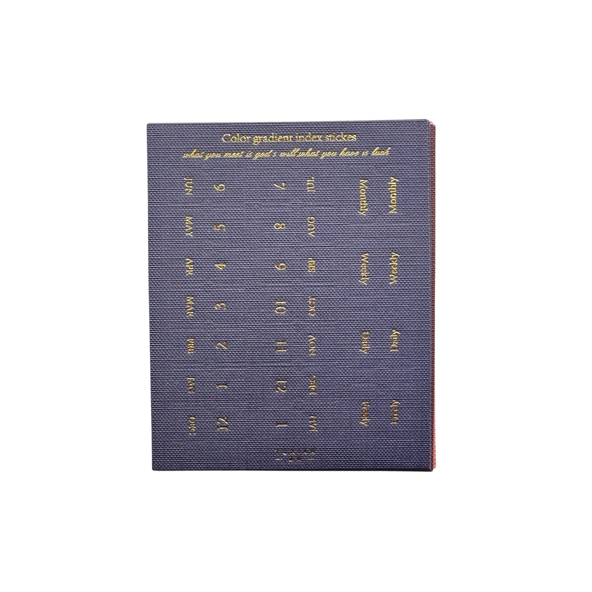 Gradient index label tabs