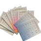Gradient index label tabs