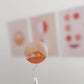 Boho sticker pack - clear vinyl