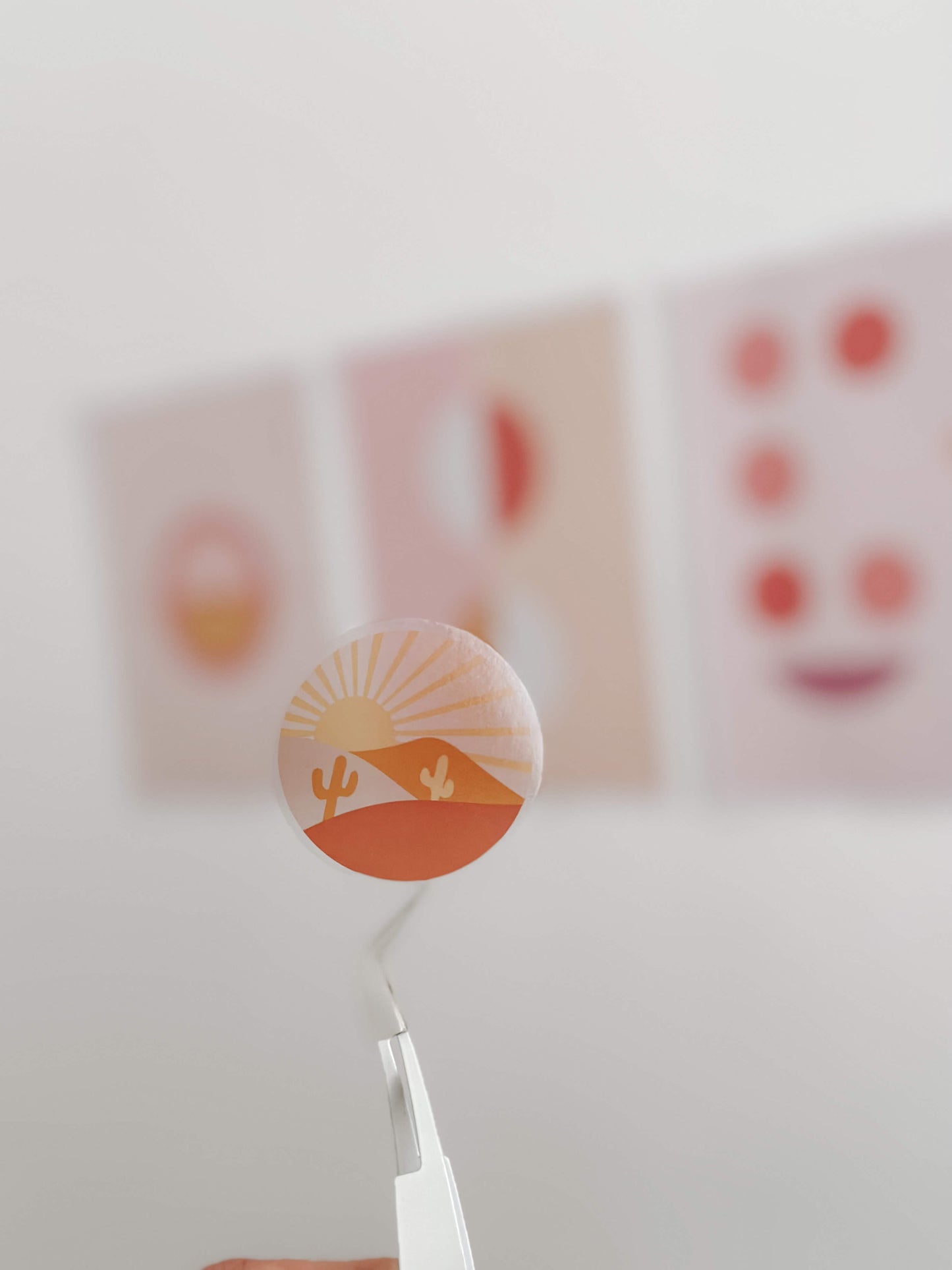 Boho sticker pack - clear vinyl