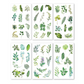 Washi sticker sheets  - Leafy greens