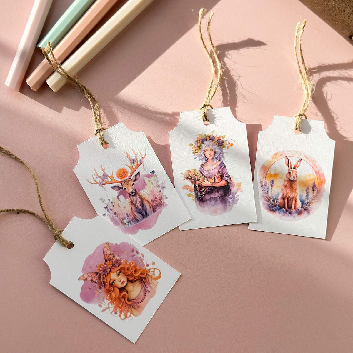 Gift tags - Whimsical world