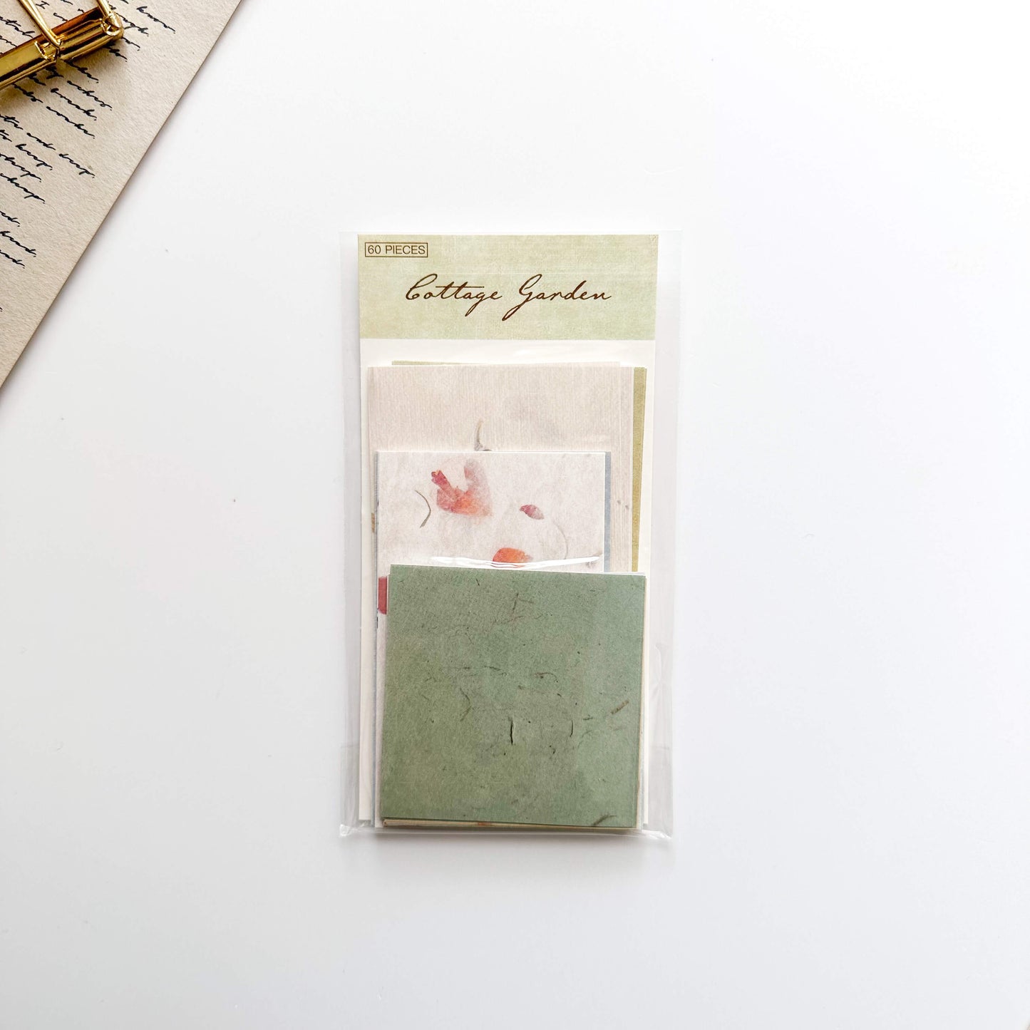 Mini decorative paper packs - 60 pcs