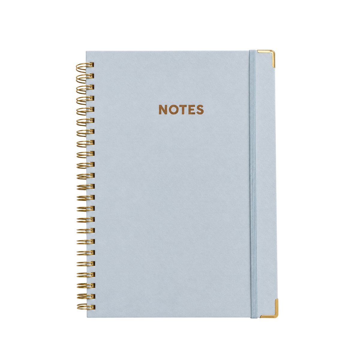 Personalised Hardcover A4 Spiralbound Notebook with PU leather cover