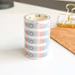 Washi dot sticker roll - Blues and reds