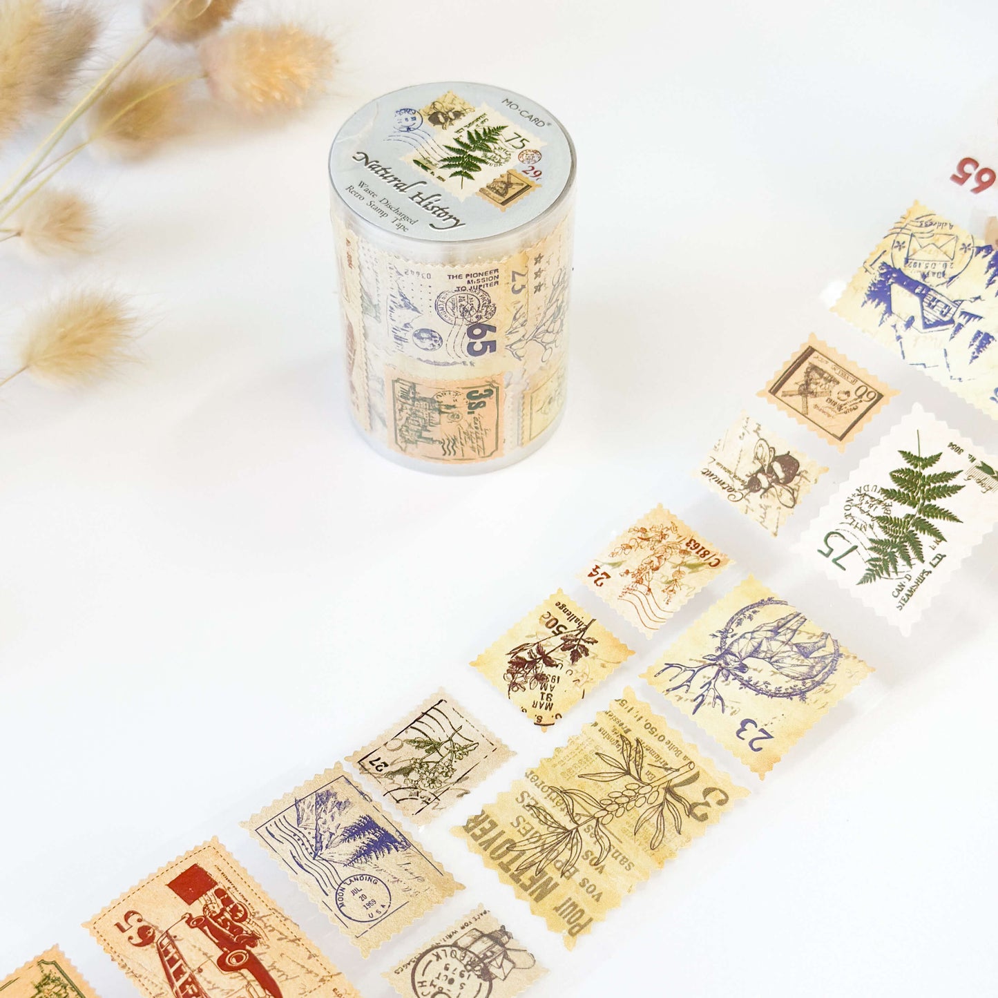 Stamp sticker roll - Natural history