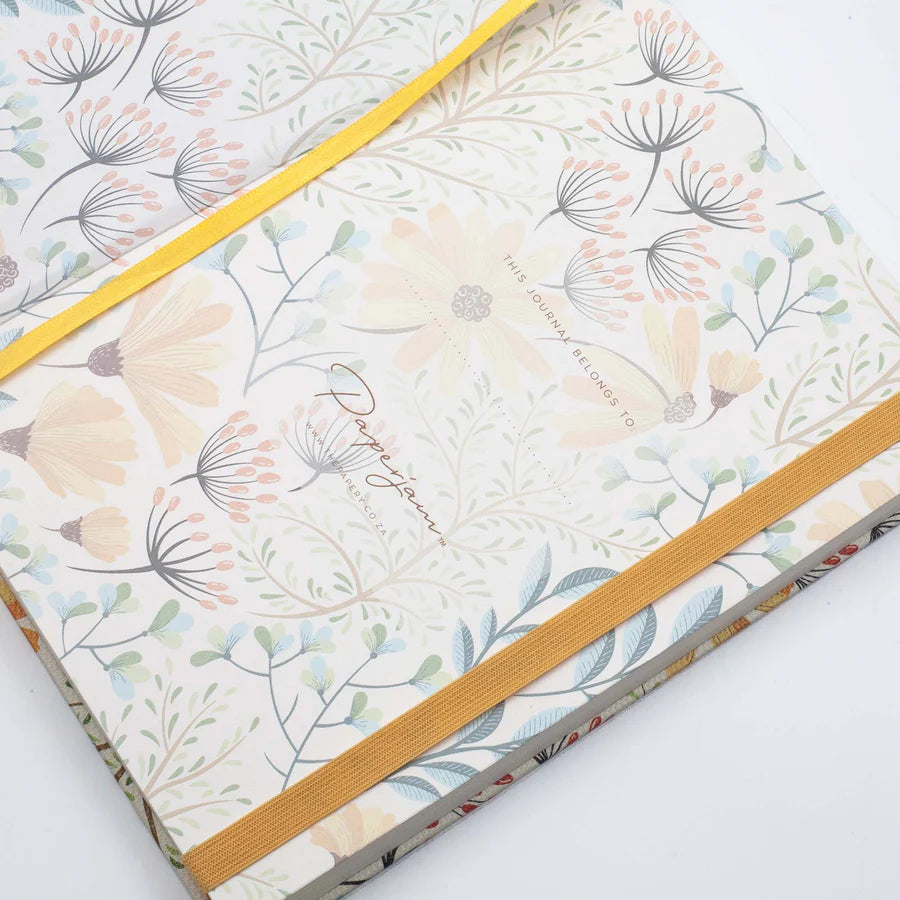 Premium dotted bullet journal 160gsm - Summer garden