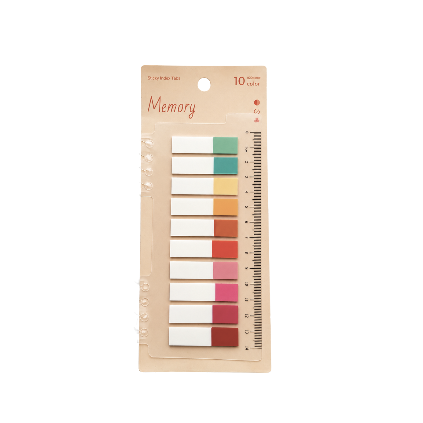 Index sticky tabs - Brights & white