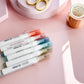 Vintage colours highlighter pack - 6pcs