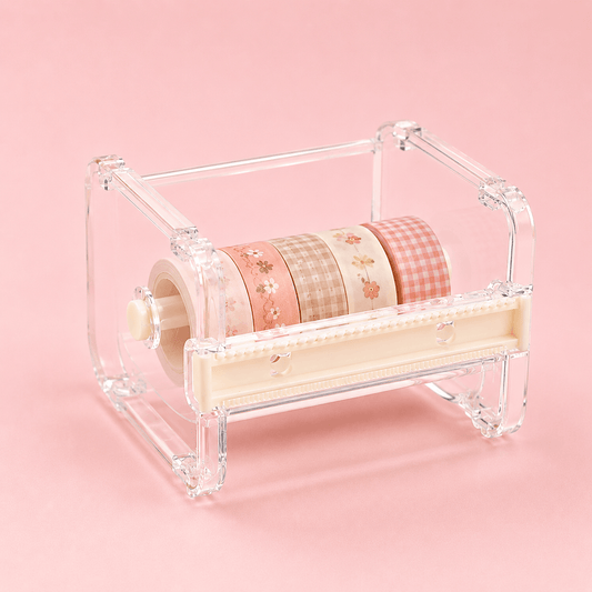 Stackable washi tape dispenser