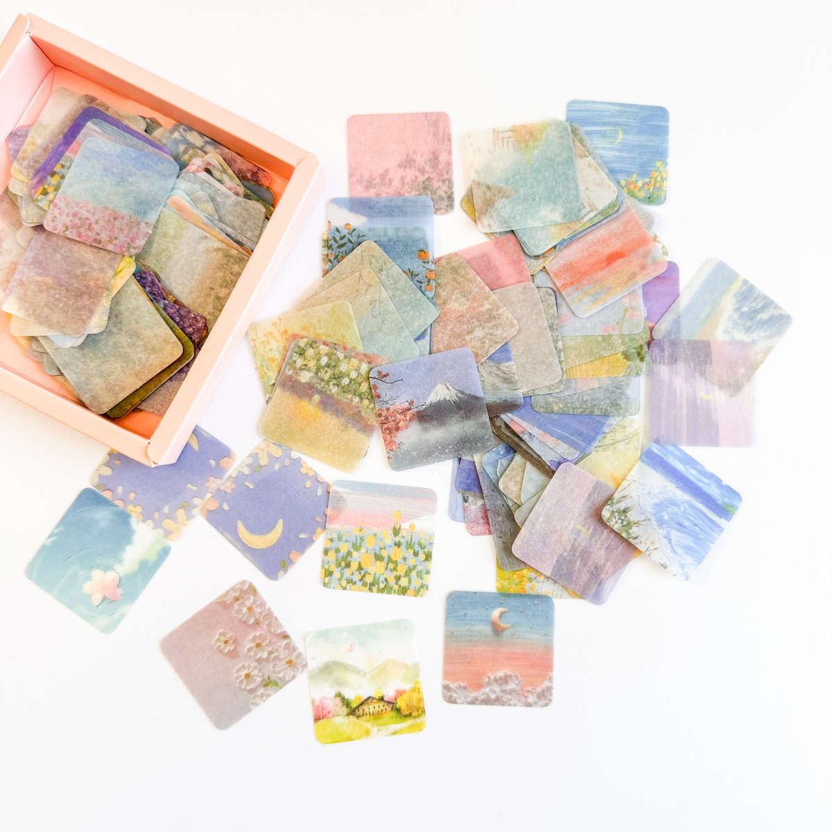 Washi stickers - Oil Paintings