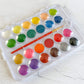 Watercolour paint set with brush