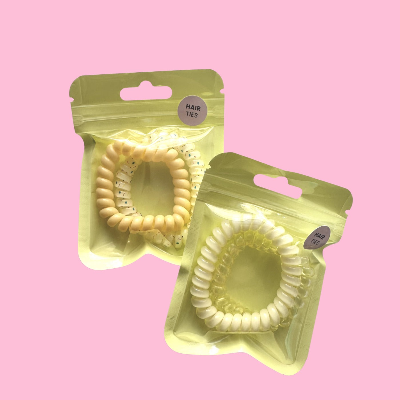 Coil Hair ties - 2pcs