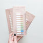 Index sticky tabs - Pastel & white