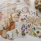 Paper and sticker bundle - Flowers