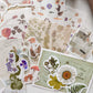 Paper and sticker bundle - Flowers