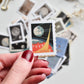 Space stamp sticker set