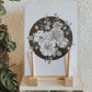 Flower void art print