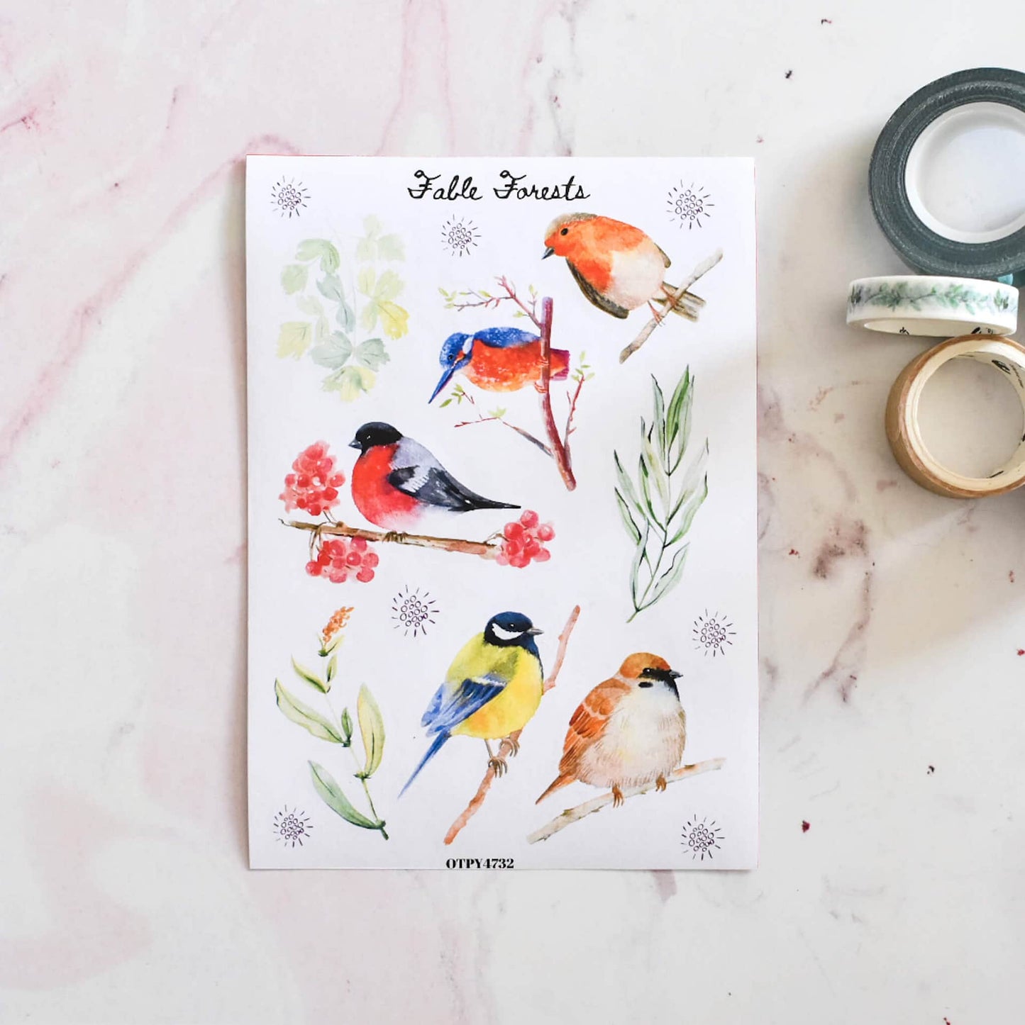 Sticker sheet - Birds