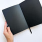 The Midnight Black paper A5 dotted journal