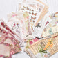 Flowers and butterflies mega ephemera bundle - 260 pcs