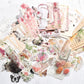 Flowers and butterflies mega ephemera bundle - 260 pcs