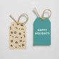 Printable Christmas gift tags (Colour pack)