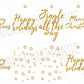 Printable Christmas gift tags (gold pack)