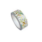 Green leaves and gold detail washi tape roll