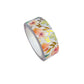 Orange flowers with gold leave detail washi tape roll.