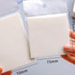Transparent sticky notes