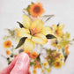 Flowers sticker pack - Sunshine yellow
