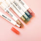 Vintage colours highlighter pack - 6pcs
