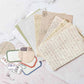 Vintage paper set - writing (30pcs)